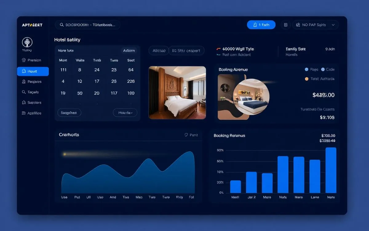 Hotel Booking Platform — Aurelia Hotels interface