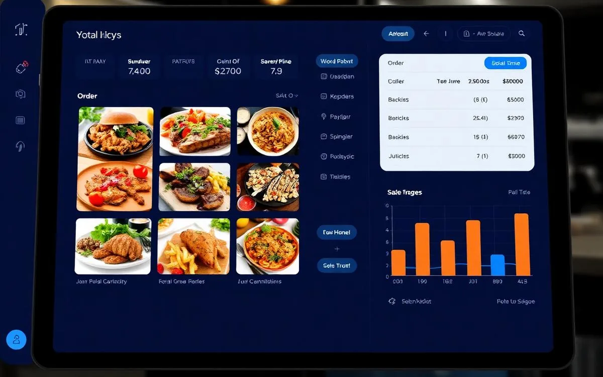 Restaurant POS interface preview